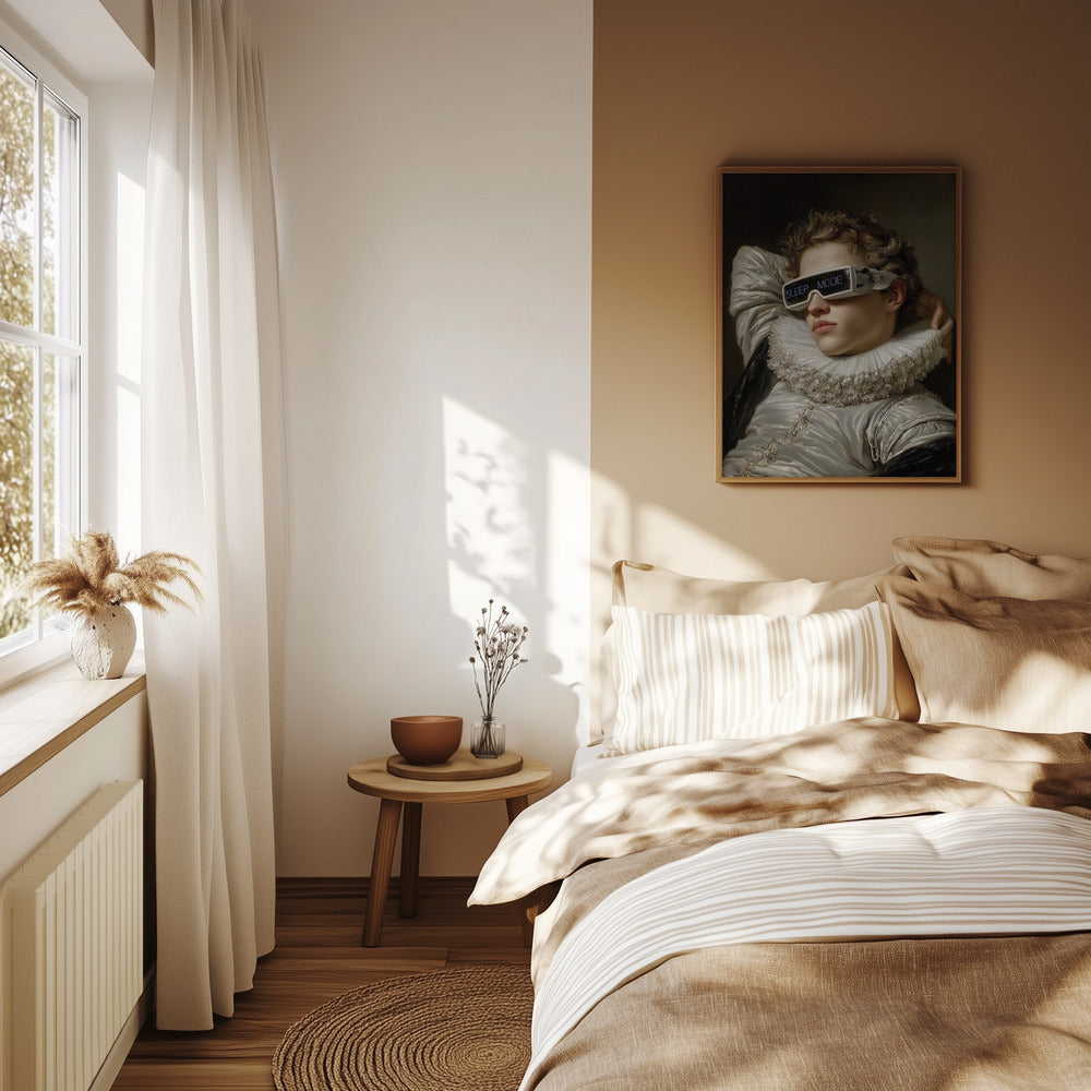 "Sleep Mode" LE "SOLD OUT" canvas art print