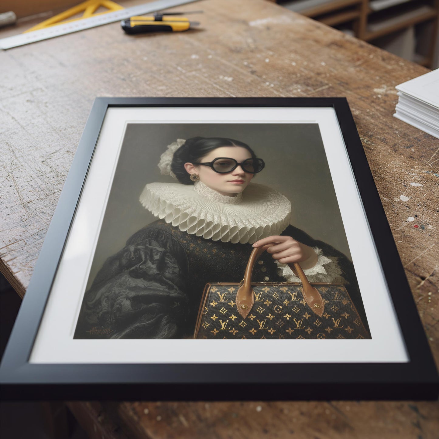 "Trendy Queen" LE "SOLD OUT" canvas art print