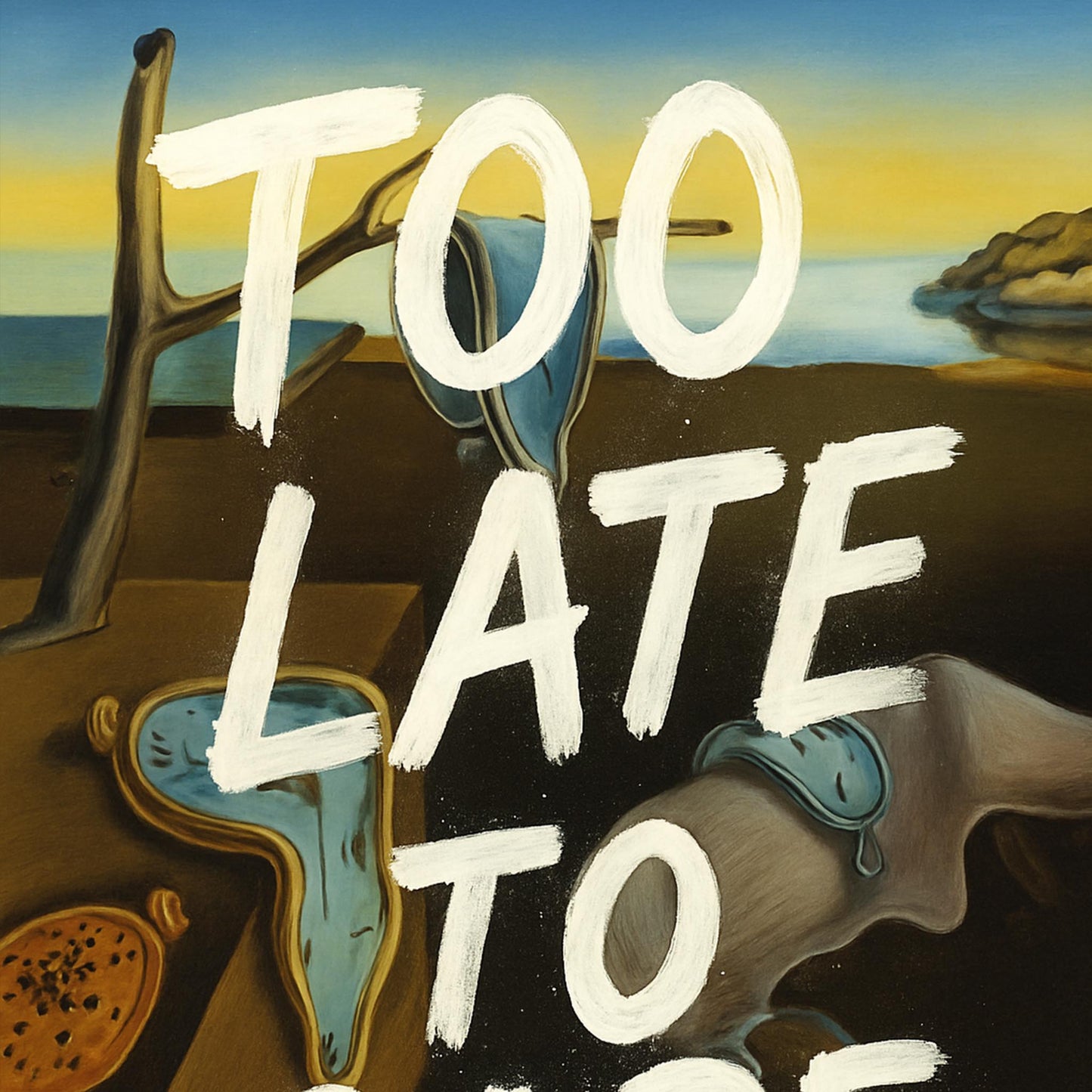 "Too late to care" fine art print