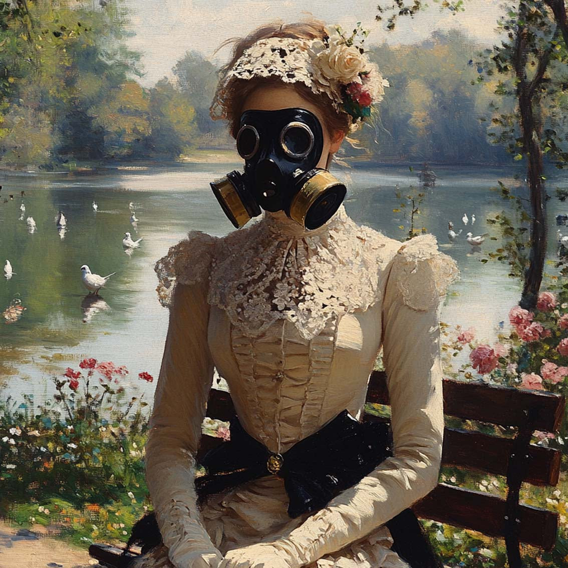 "Toxic beauty" LE 2/5 canvas art print