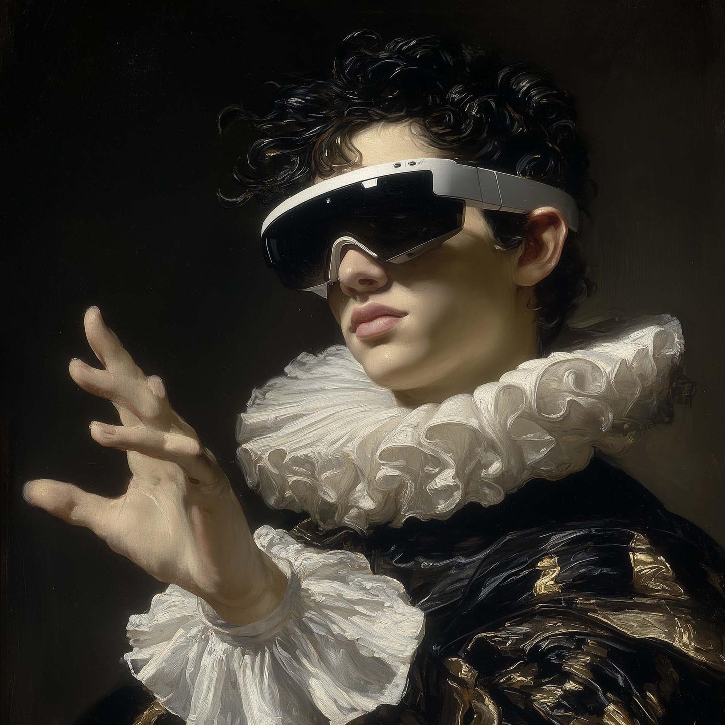 "Virtual Knight" LE "SOLD OUT" canvas art print