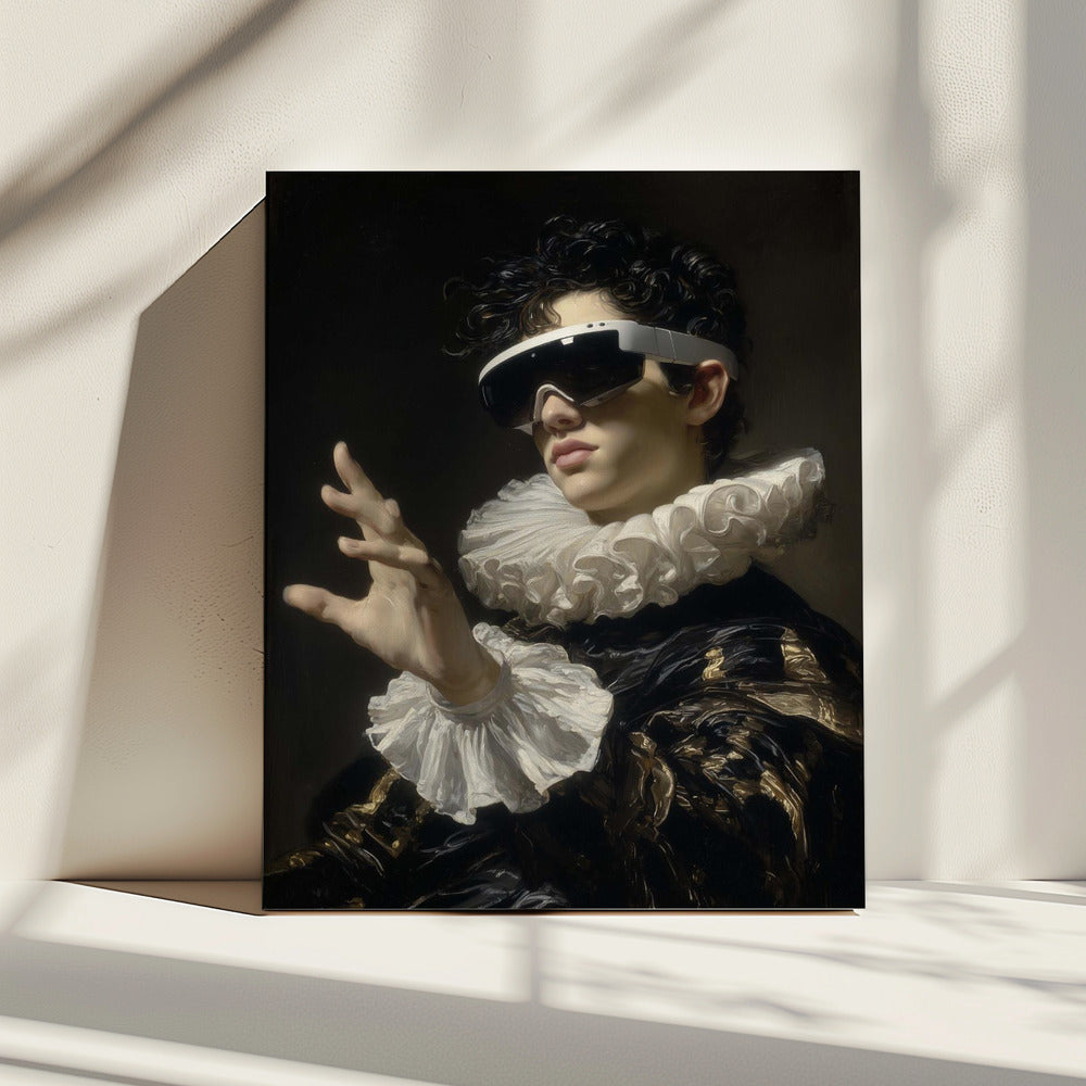 "Virtual Knight" LE "SOLD OUT" canvas art print
