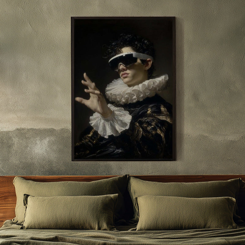 "Virtual Knight" LE "SOLD OUT" canvas art print