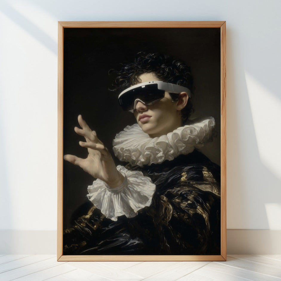 "Virtual Knight" LE "SOLD OUT" canvas art print