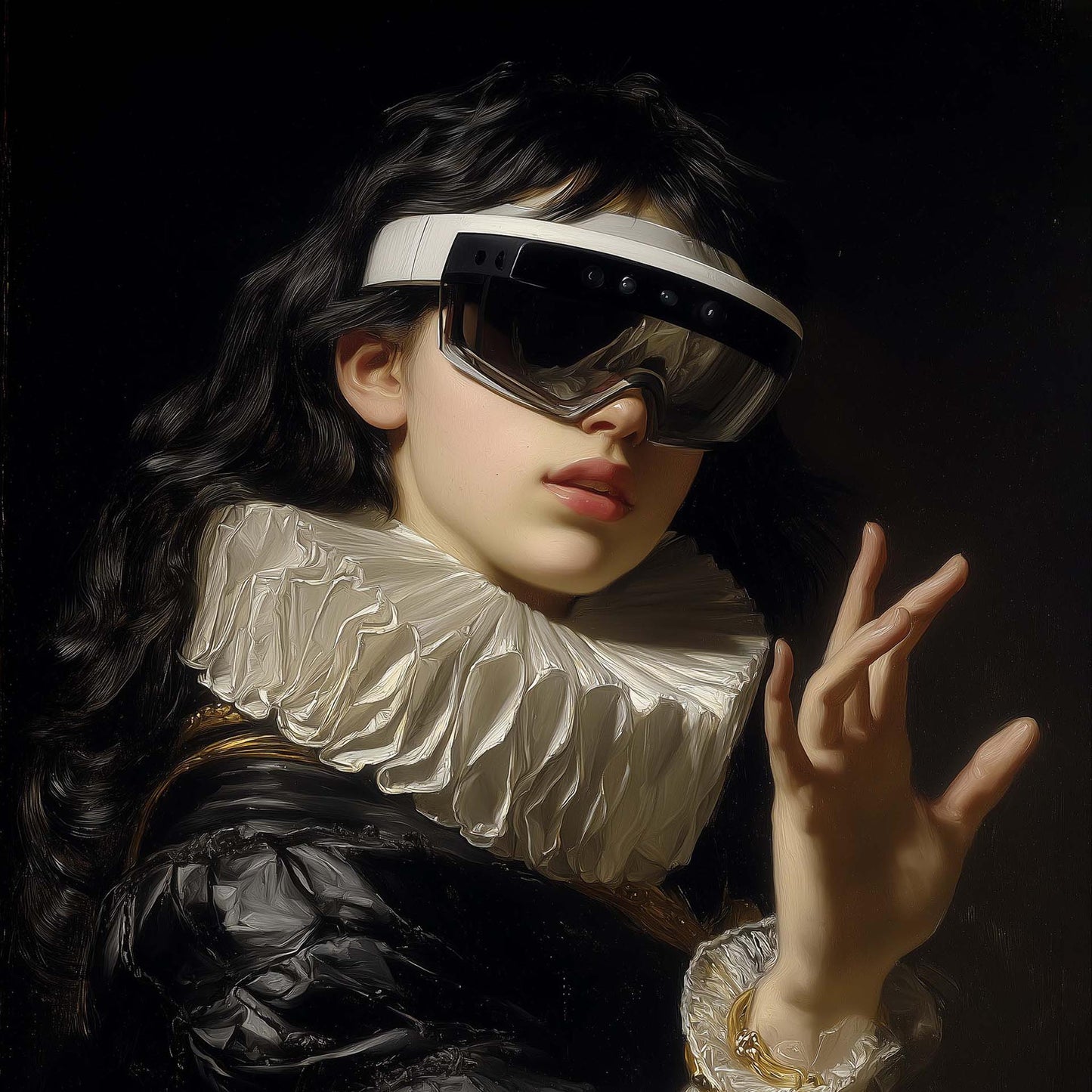 "Virtual queen" LE "SOLD OUT" canvas art print