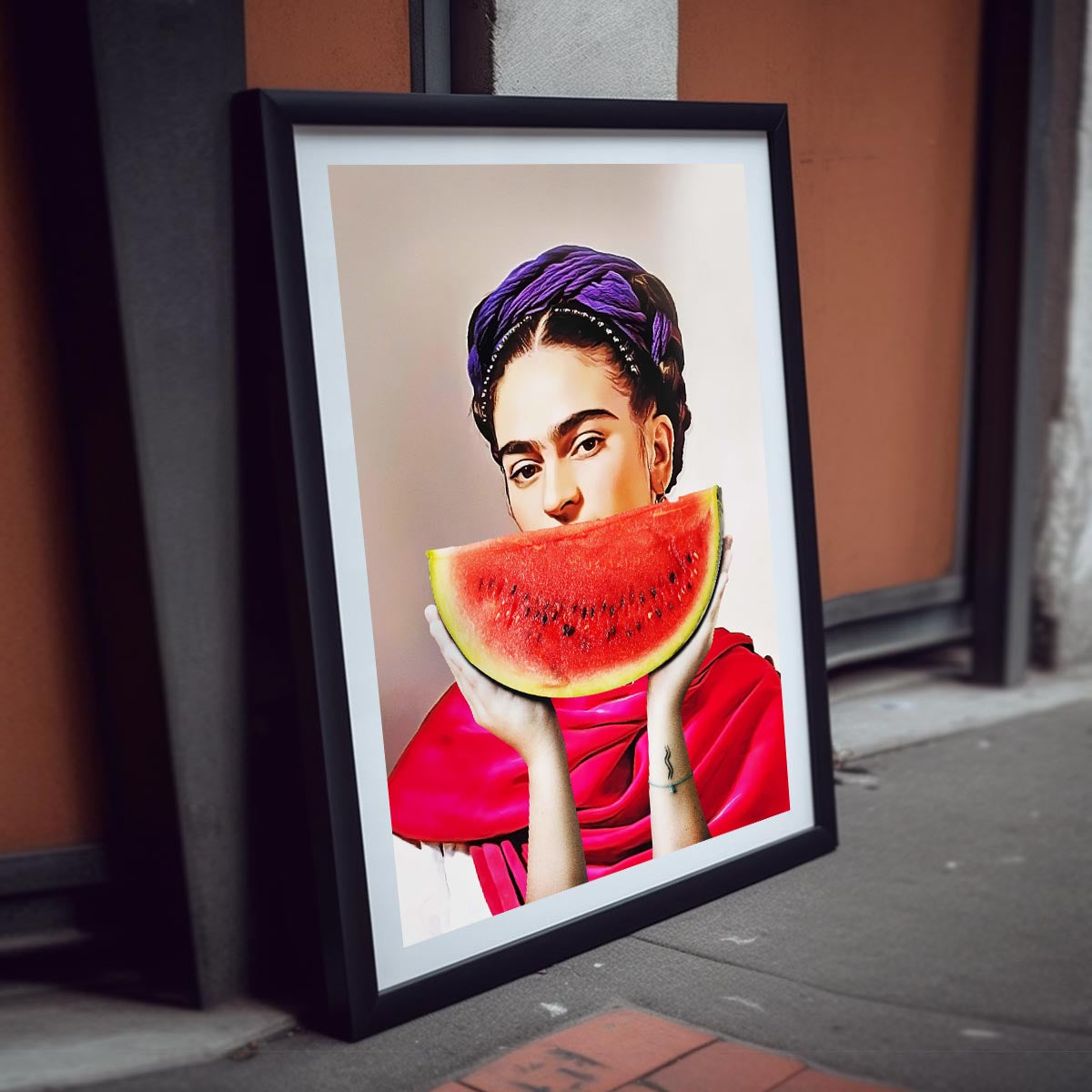 "Watermelon Frida" fine art print