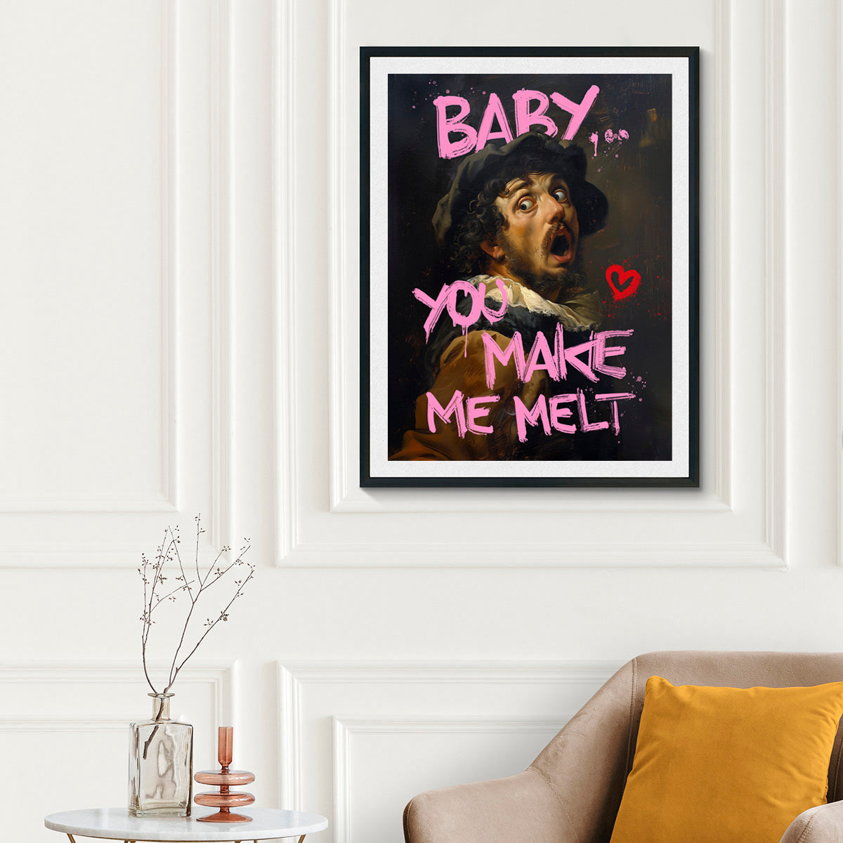"Baby you make me melt" fine art print