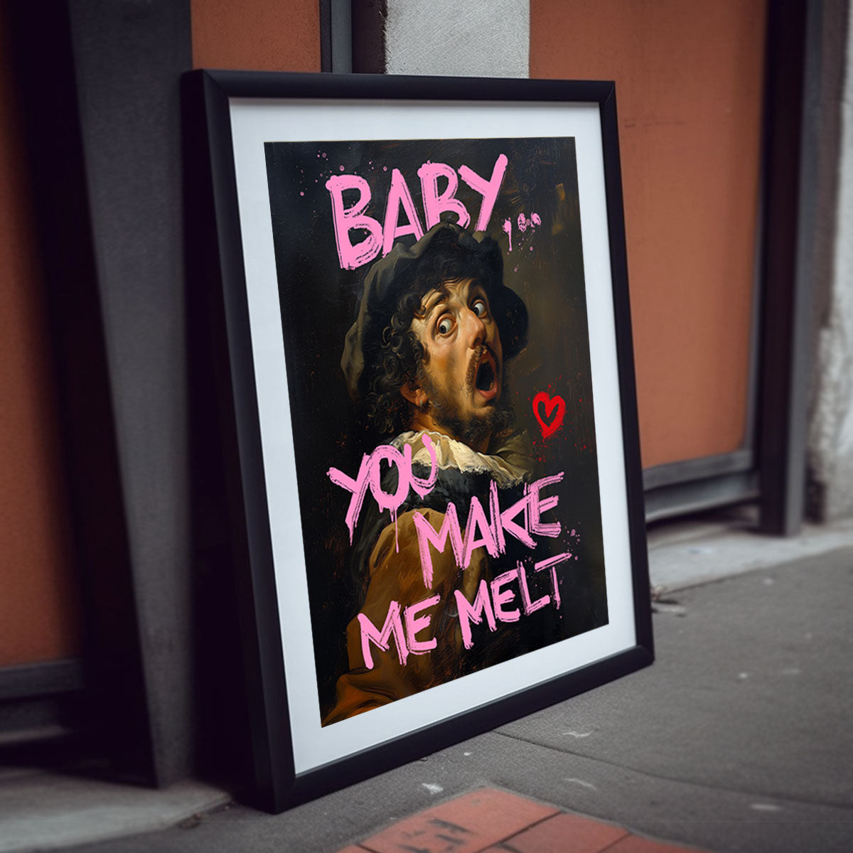 "Baby you make me melt" fine art print