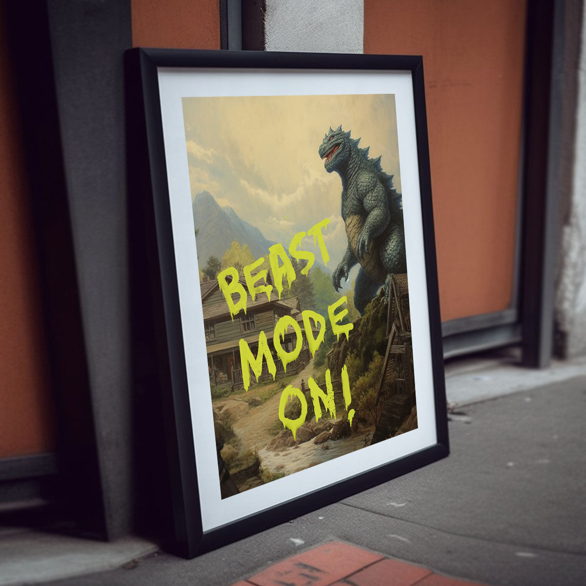 "Beast Mode On" fine art print
