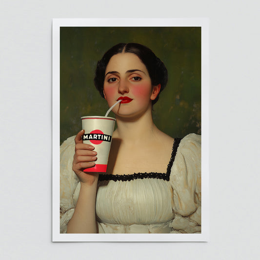 "Casual Martini" fine art print