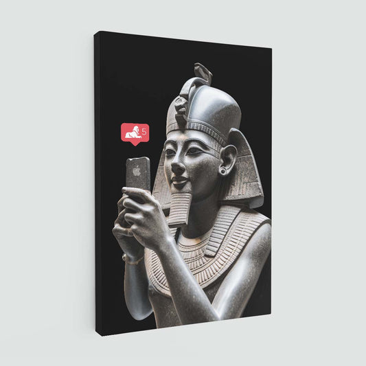"Chill Ramses" canvas print