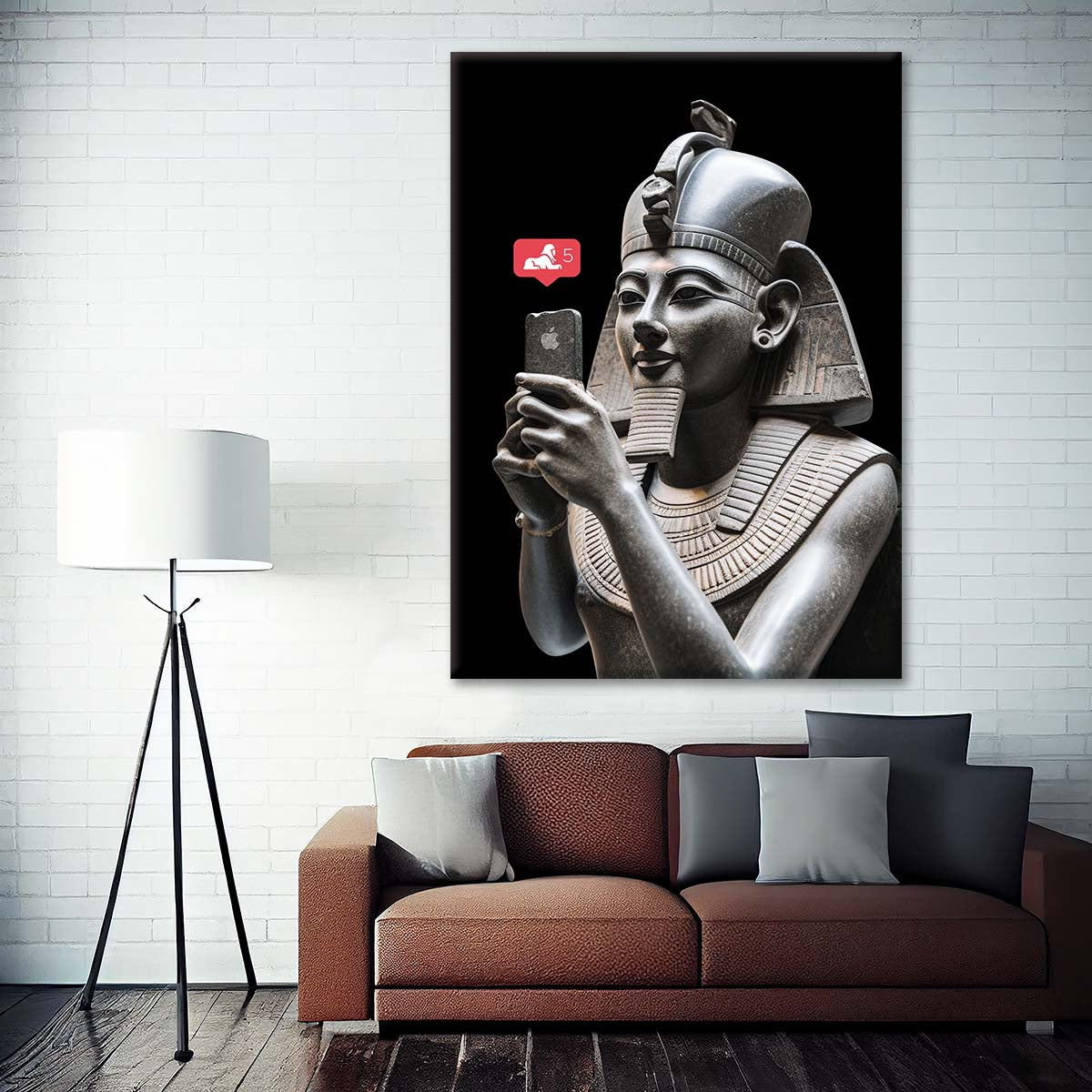 "Chill Ramses" canvas print