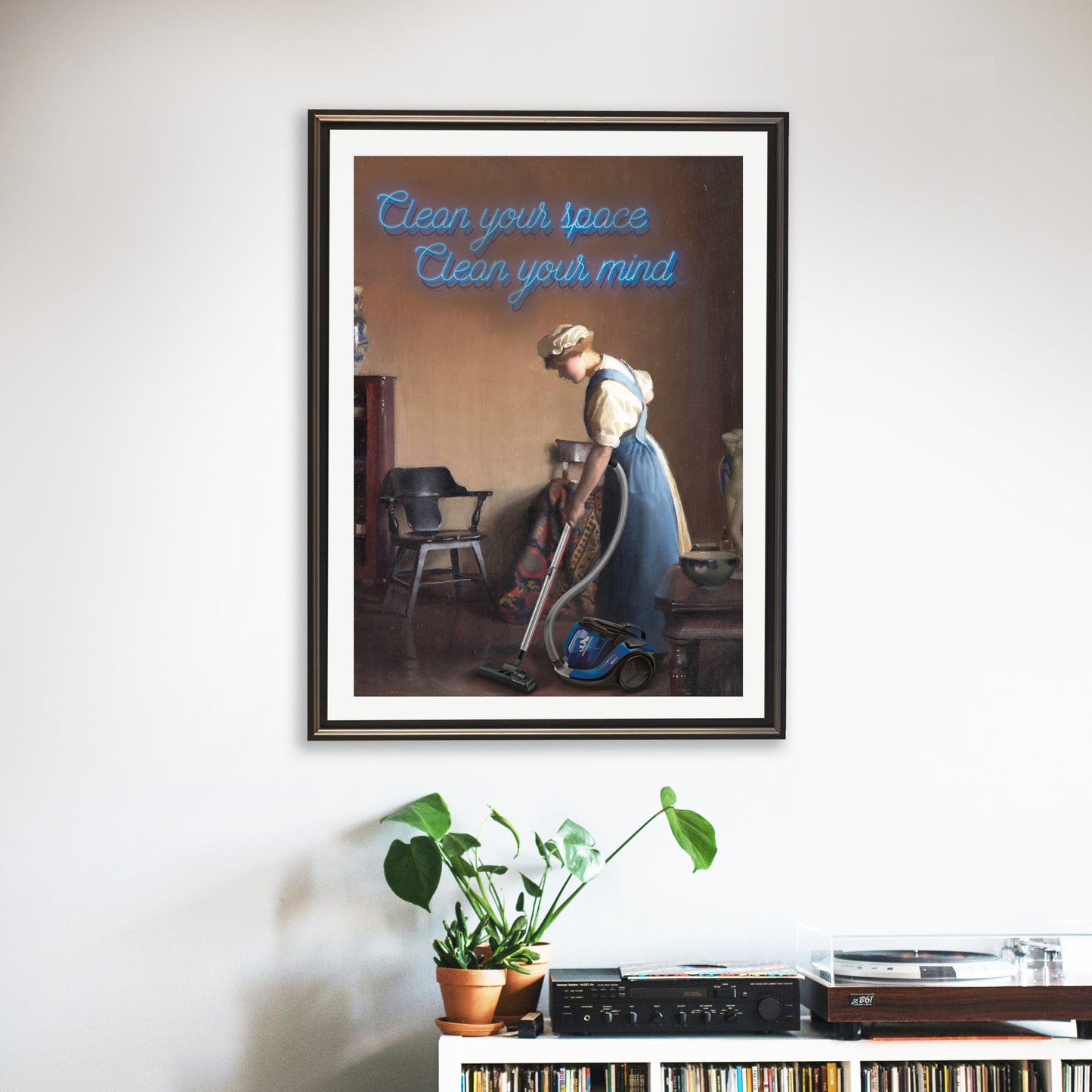 "Clean Your Space" fine art print