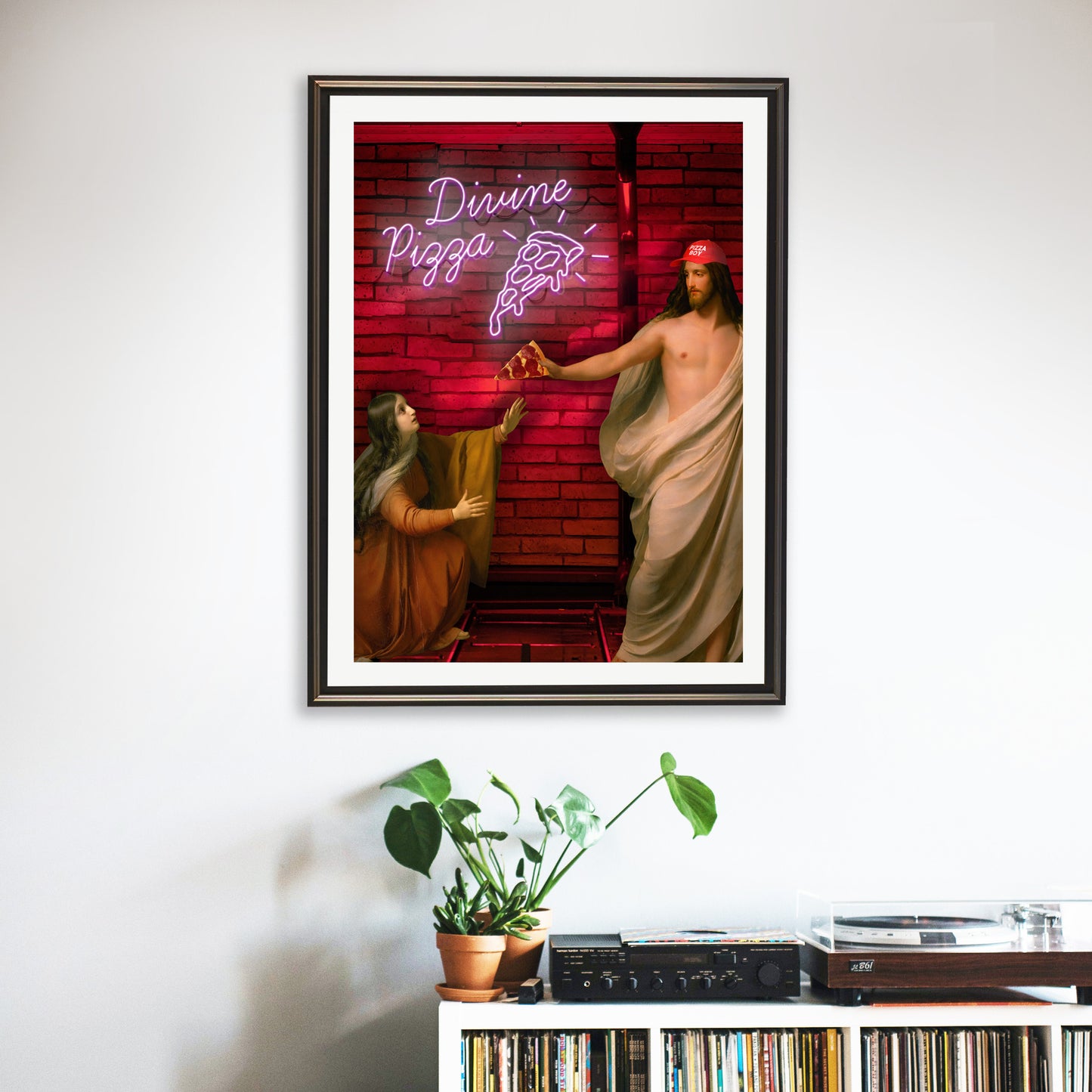 "Divine Pizza" fine art print