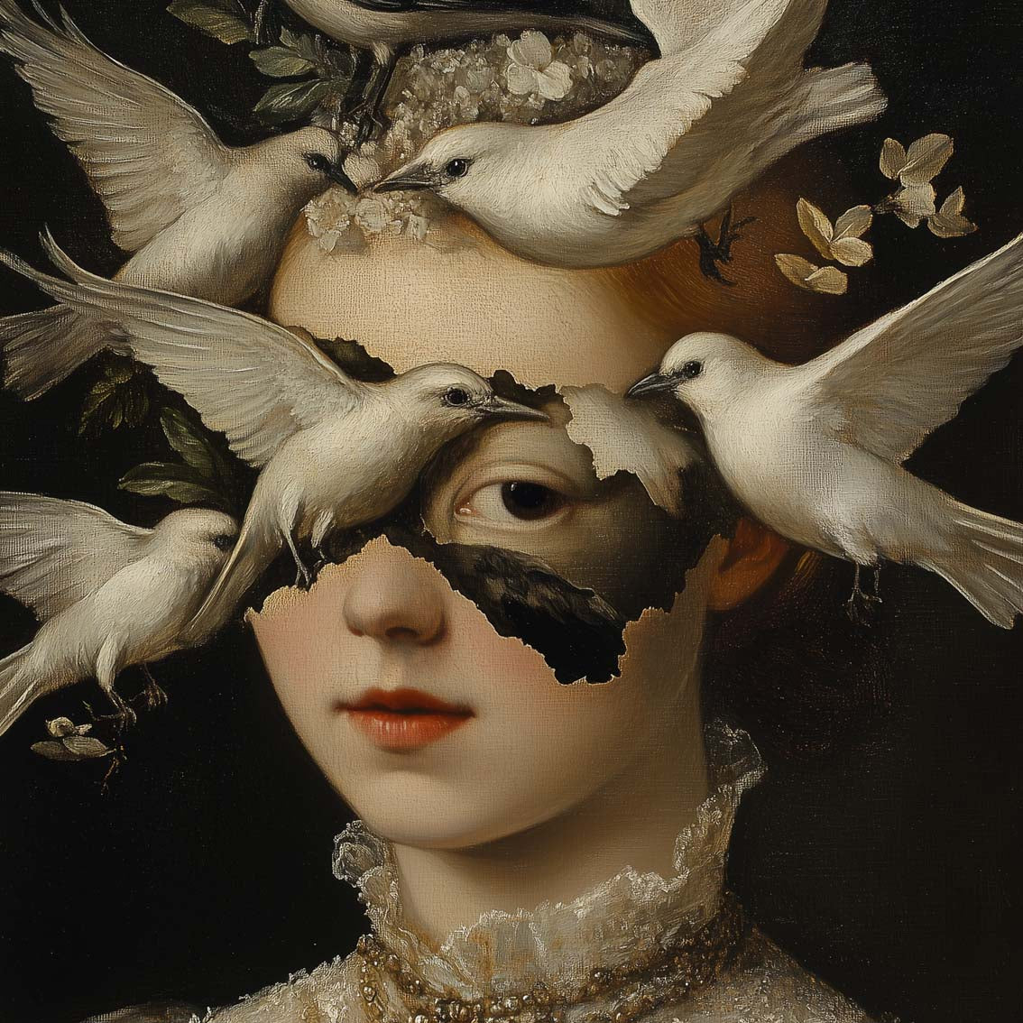 "New look" LE 3/5 canvas art print