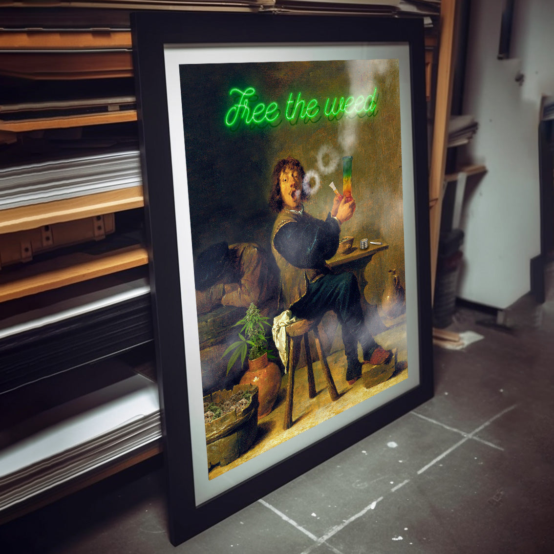 "Free the Weed" fine art print