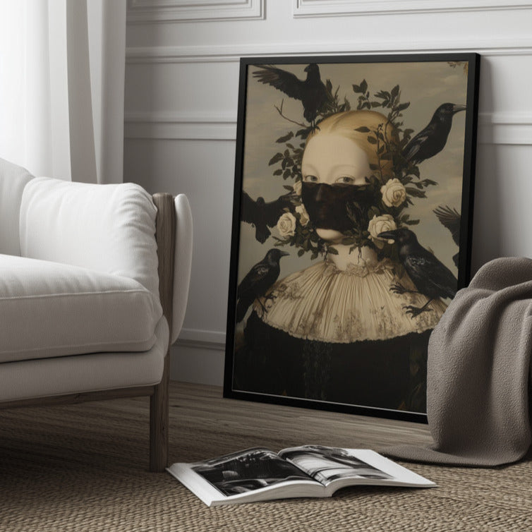 "Gothic Lady" LE 2/5 canvas art print