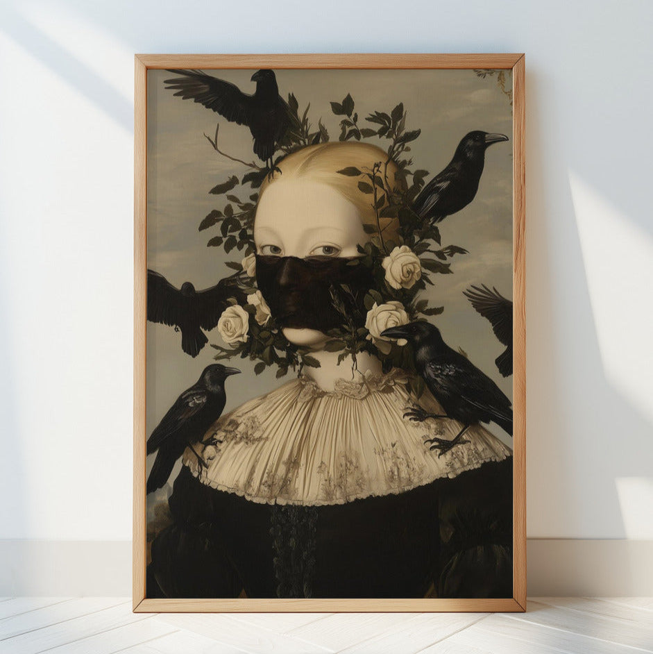 "Gothic Lady" LE 2/5 canvas art print