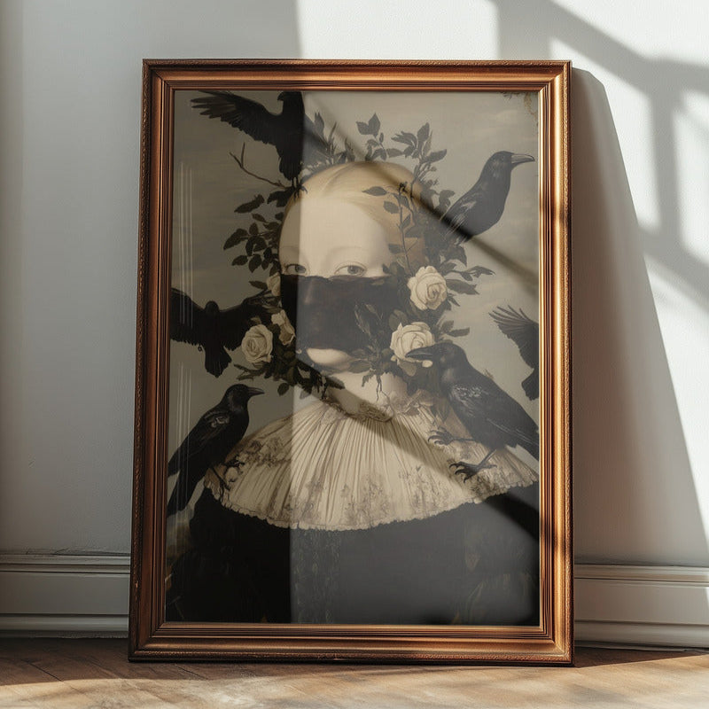 "Gothic Lady" LE 2/5 canvas art print