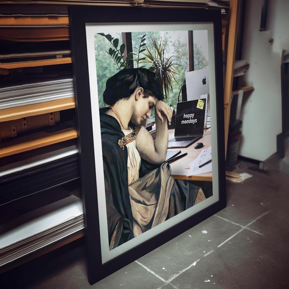"Happy Mondays" fine art print