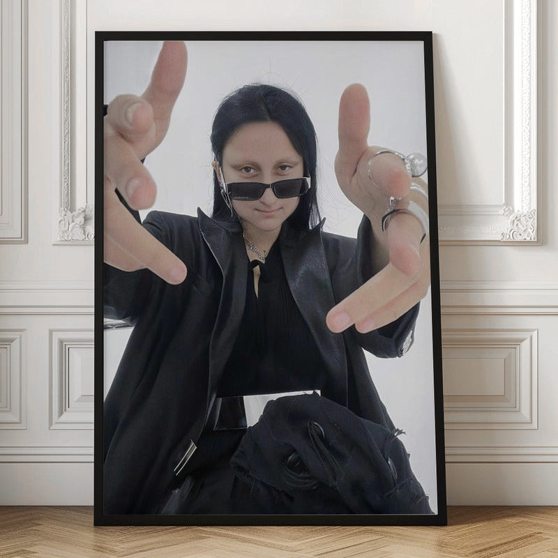 "Hype Mona" fine art print