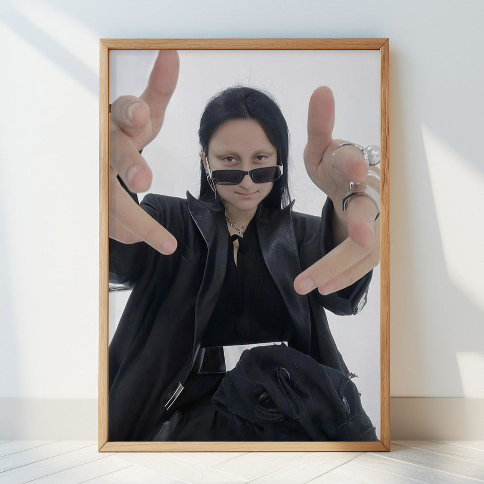 "Hype Mona" fine art print