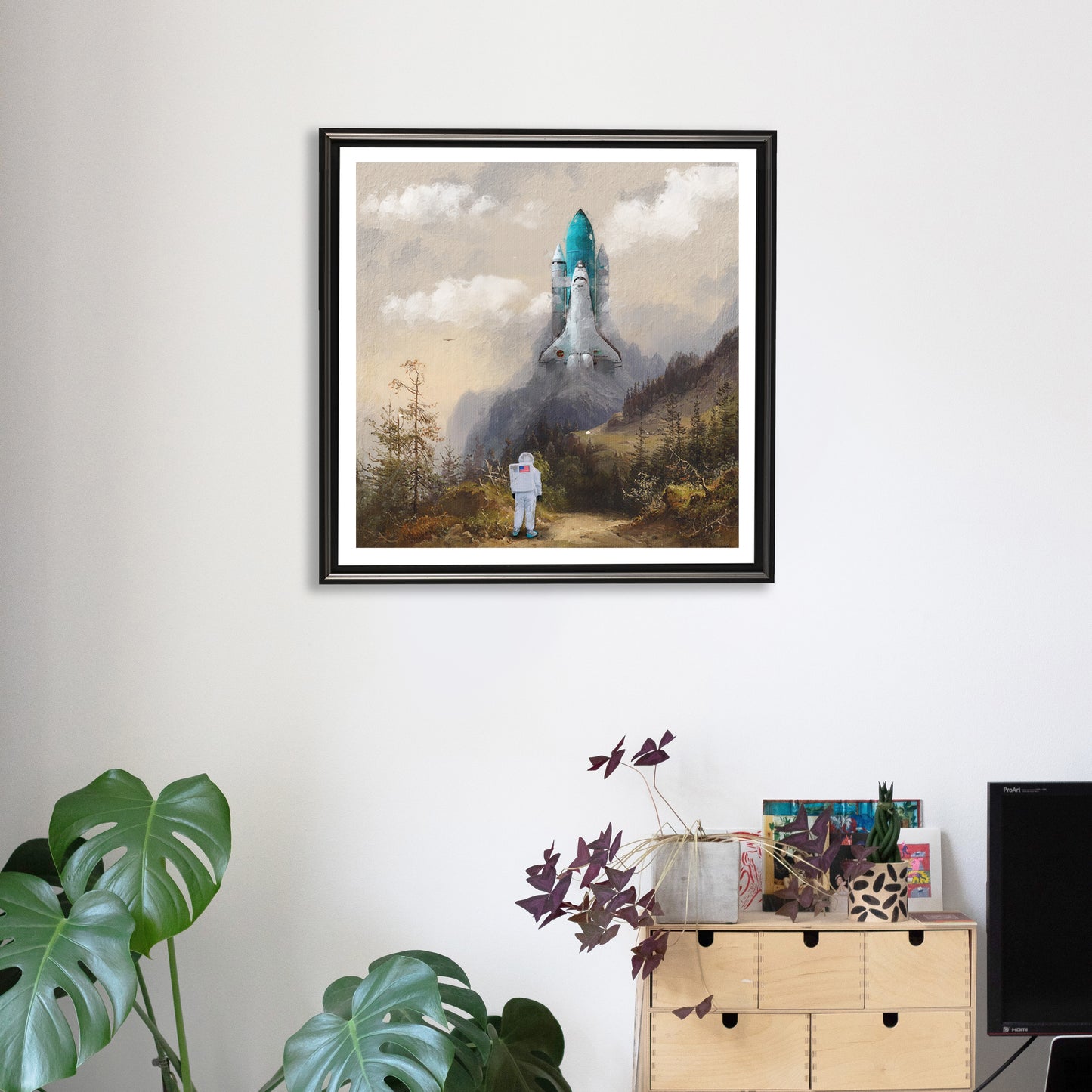 "Missed The Shuttle" fine art print