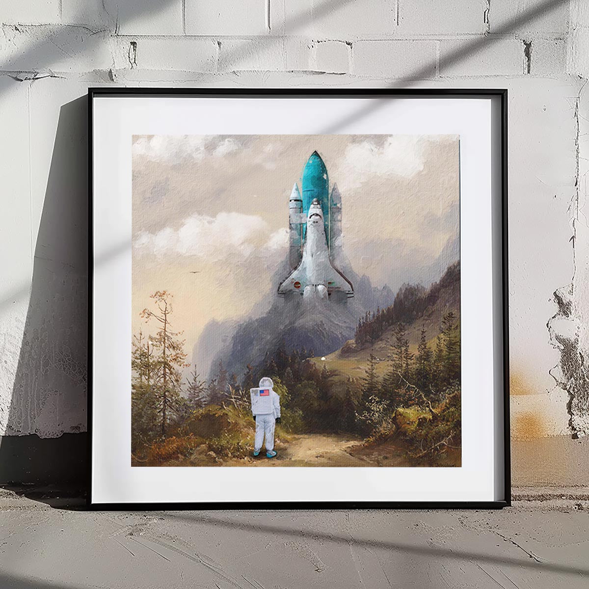 "Missed The Shuttle" fine art print