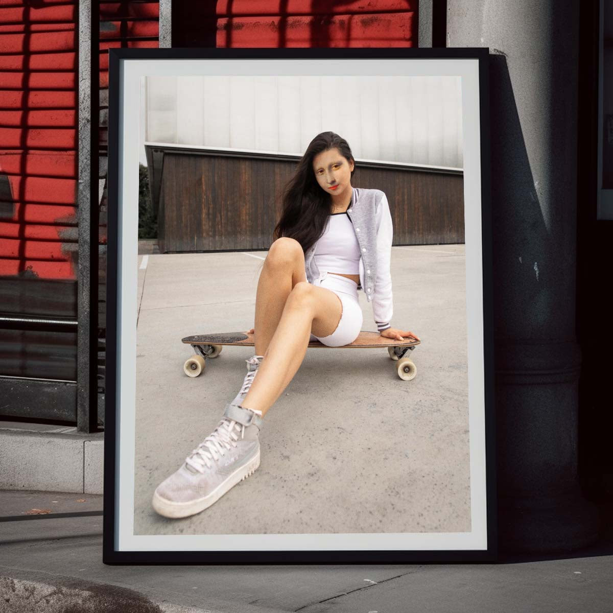 "Mona Skater" fine art print