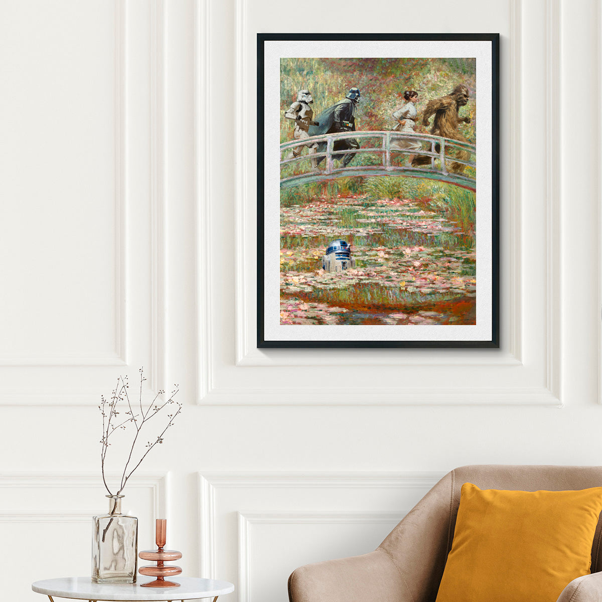 "Monet Wars" fine art print