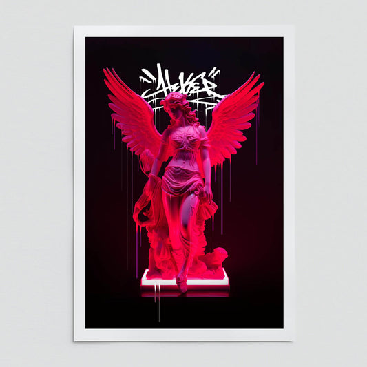"Neon Athenea" fine art print