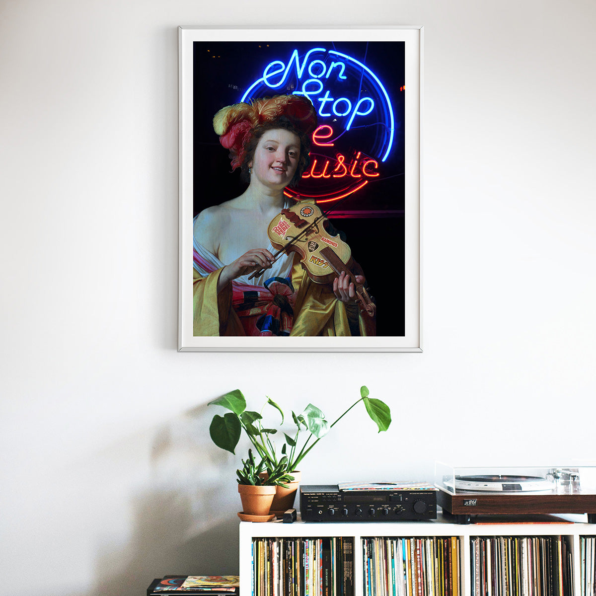 "Non Stop The Music" fine art print