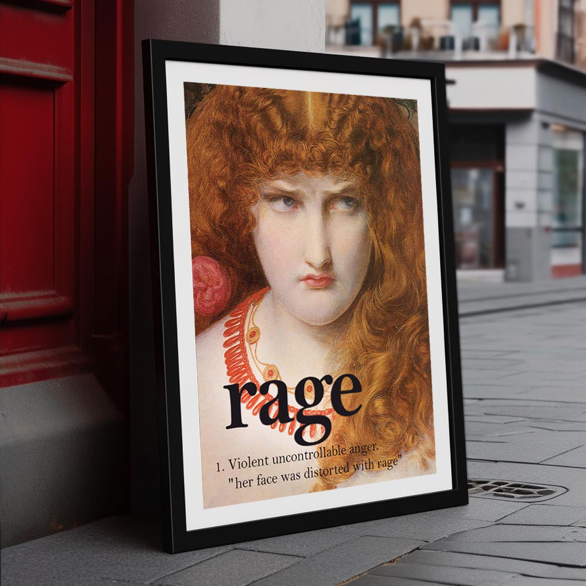 "Rage Face" fine art print