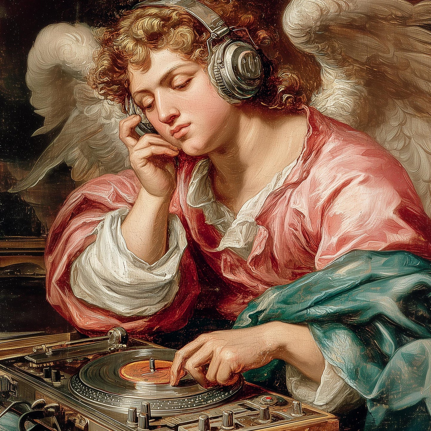 "Saint of Sound" LE 2/5 canvas art print