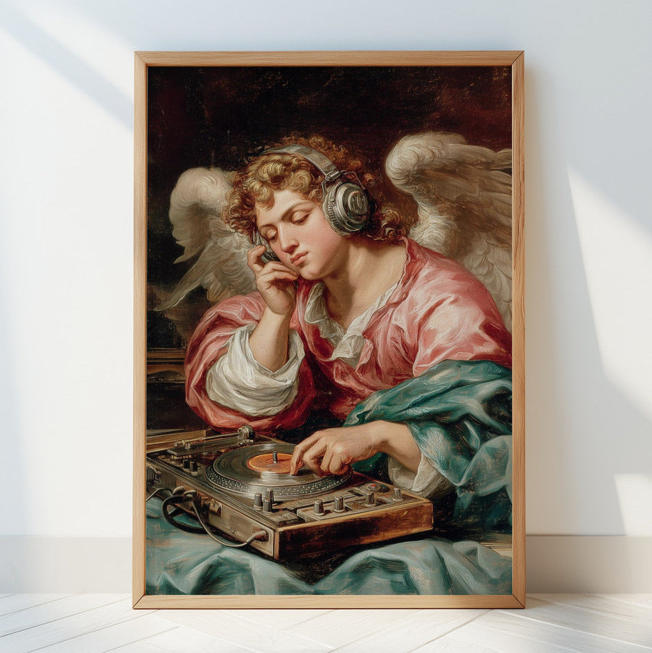 "Saint of Sound" LE 2/5 canvas art print