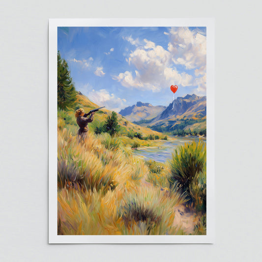 "Shooting for Love" fine art print