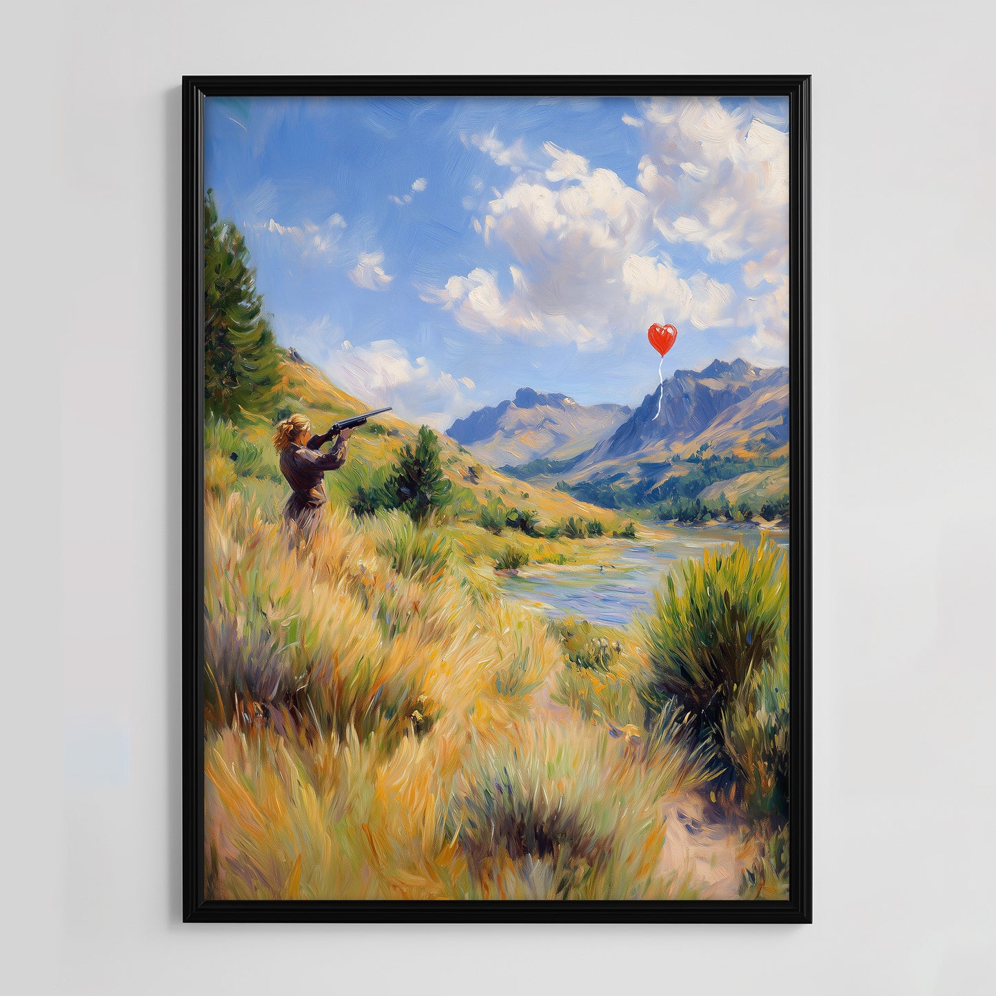 "Shooting for Love" fine art print