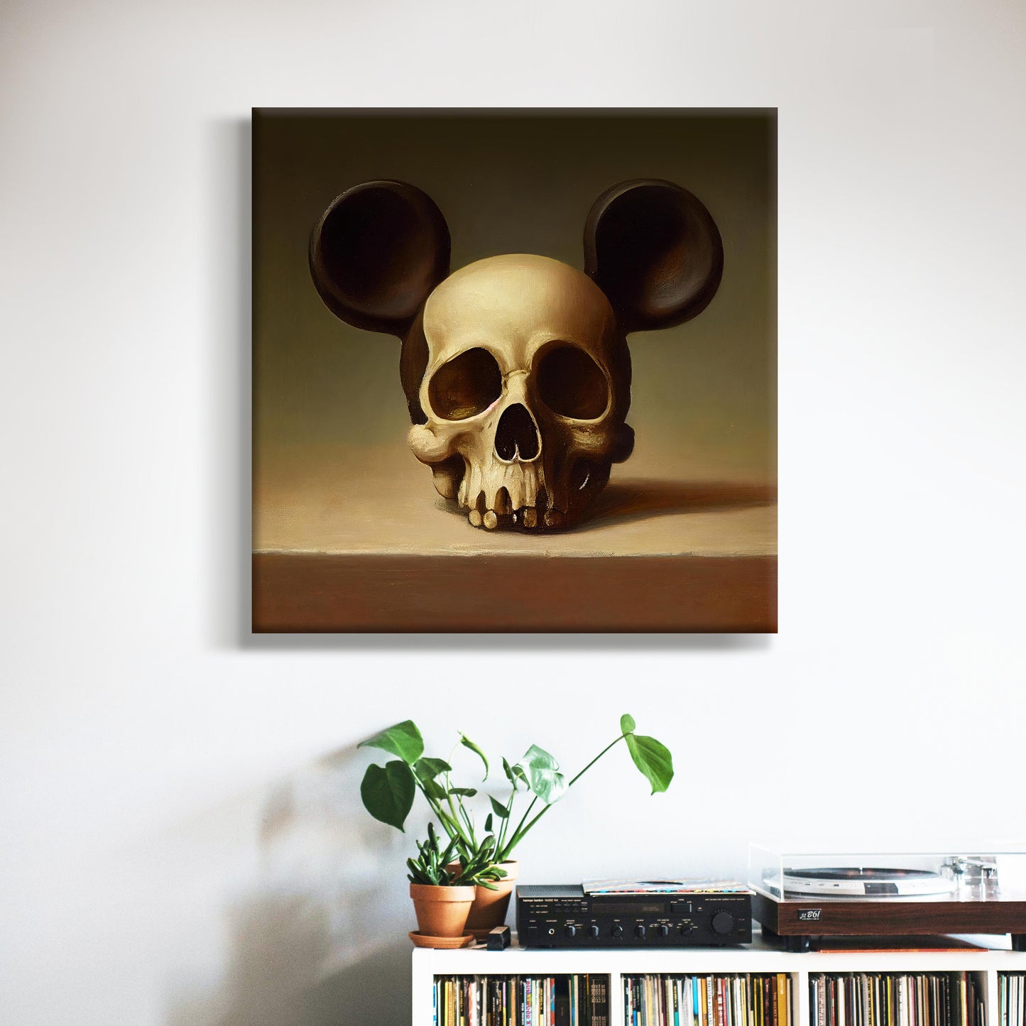"Dark Mickey" 3/10 LE canvas art print