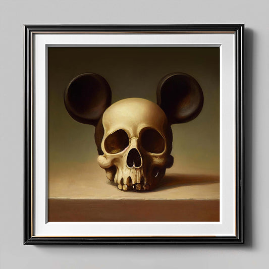 "Dark Mickey" 3/10 LE canvas art print