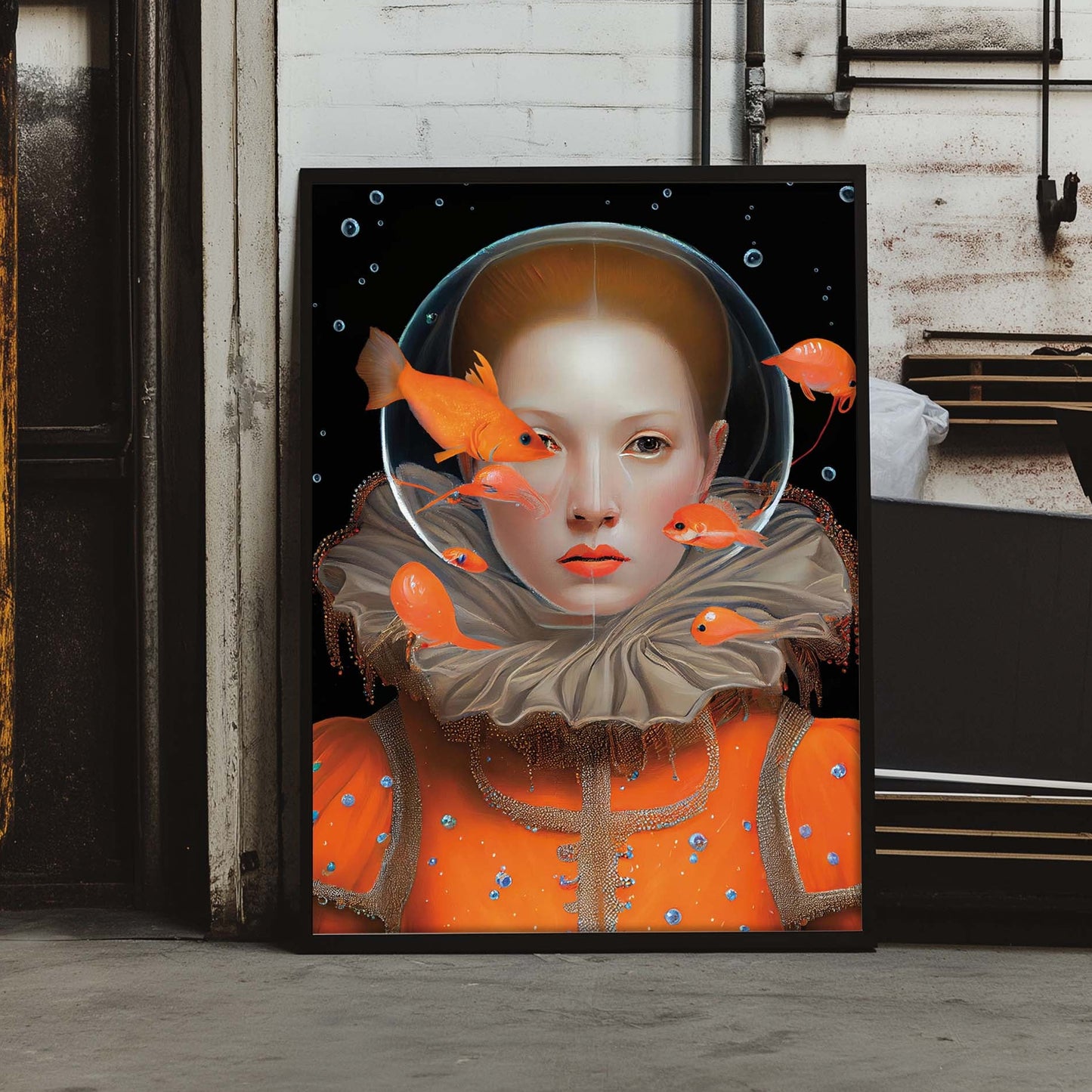 "The Princess Of Deep Sea" LE 1/5 art print