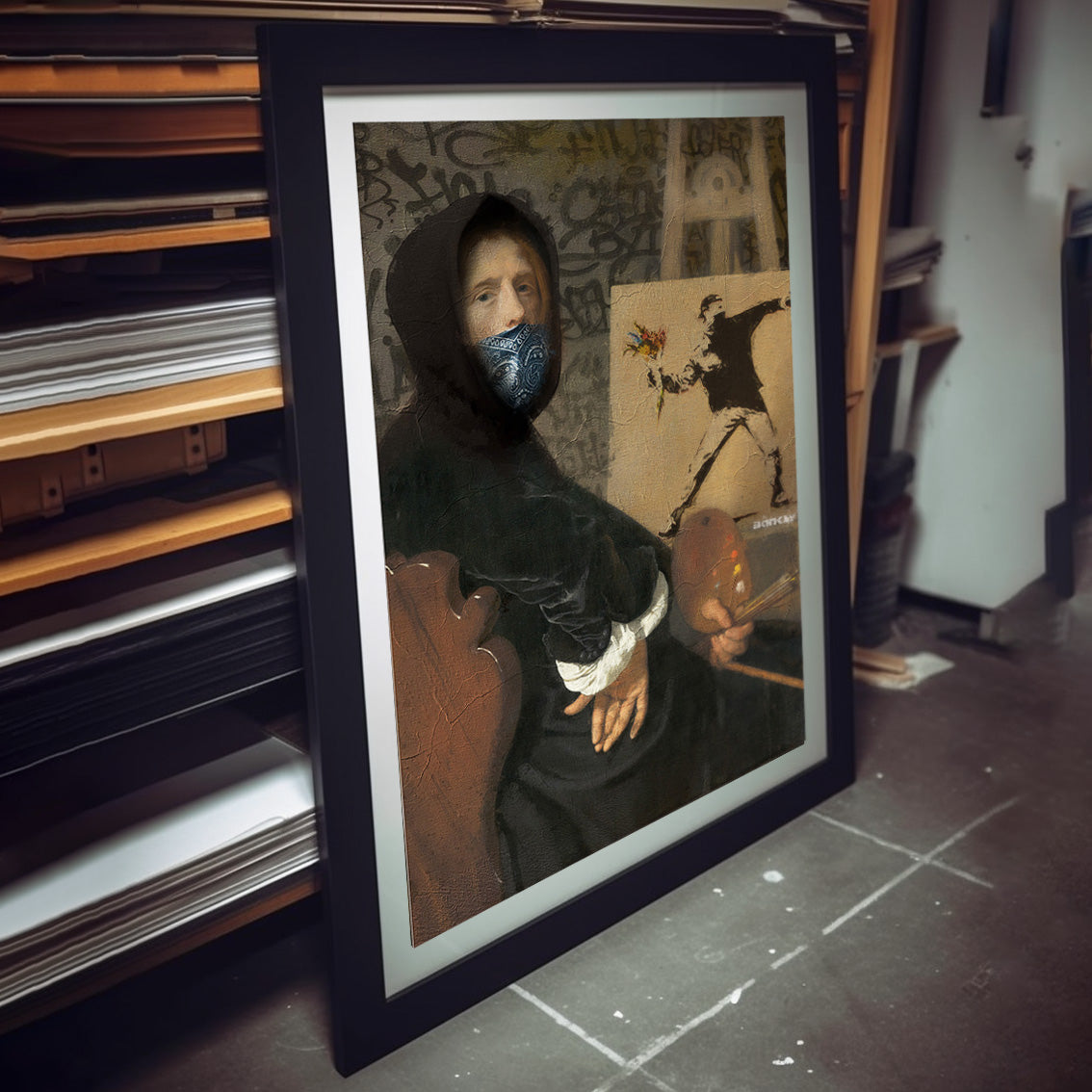 "The Real Banksy" fine art print