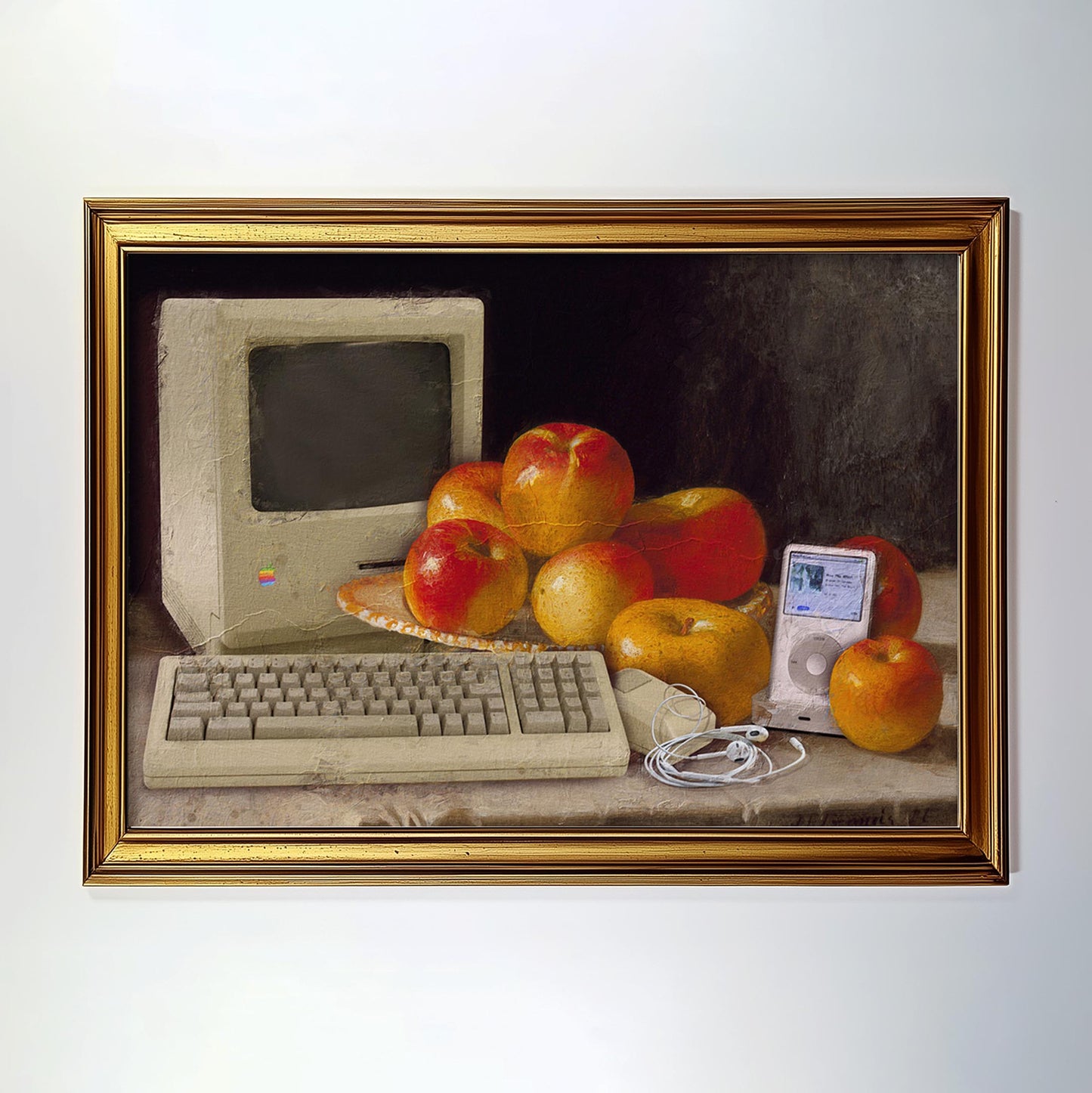 "Think in Apples" fine art print