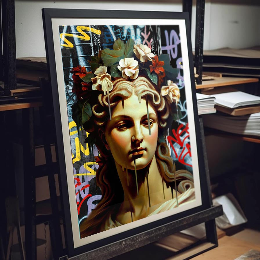 "Vandal Pietà" fine art print