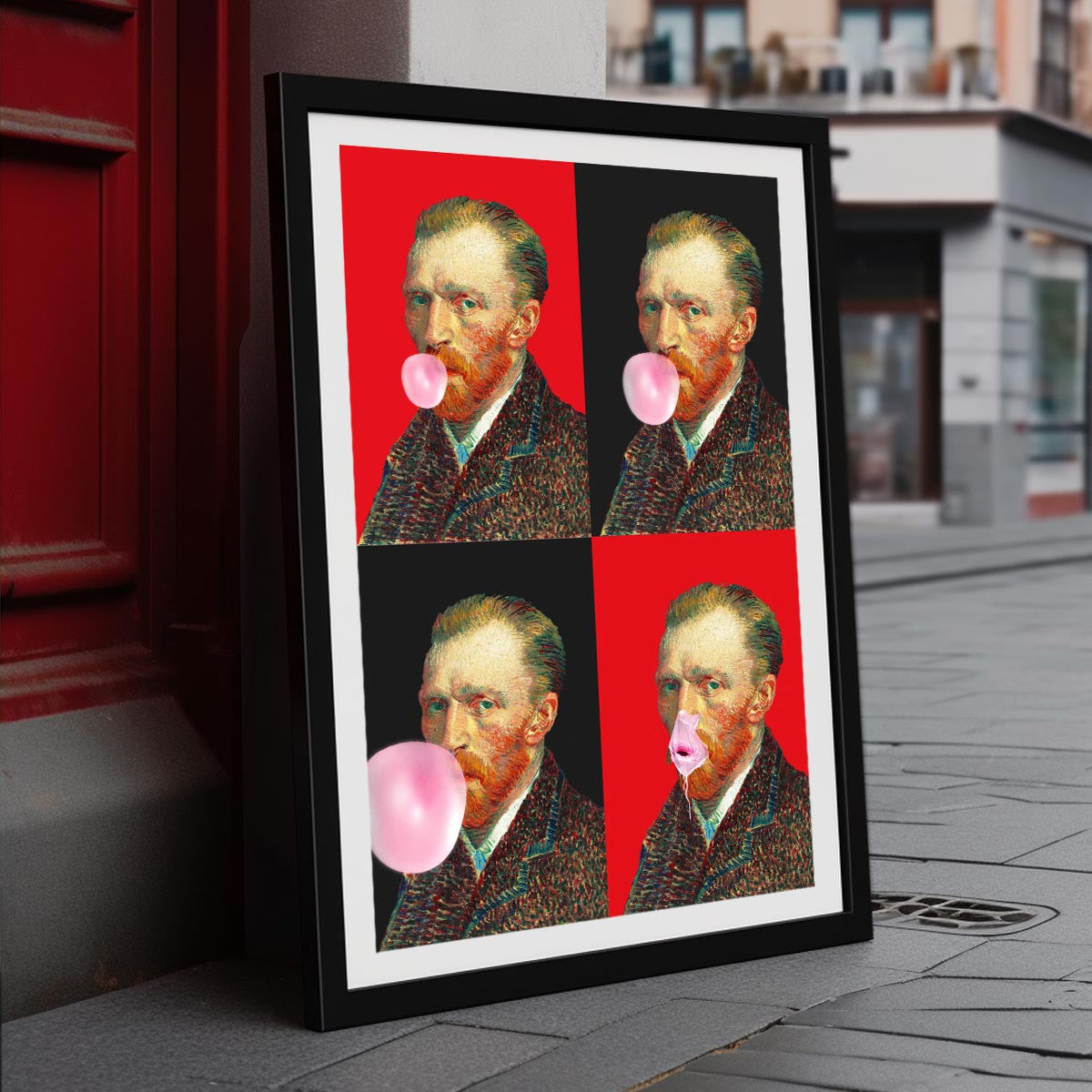 "Vincent Gum Explosion" fine art print