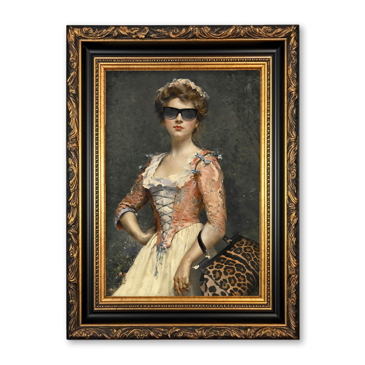 "Vintage Chic Girl" fine art print