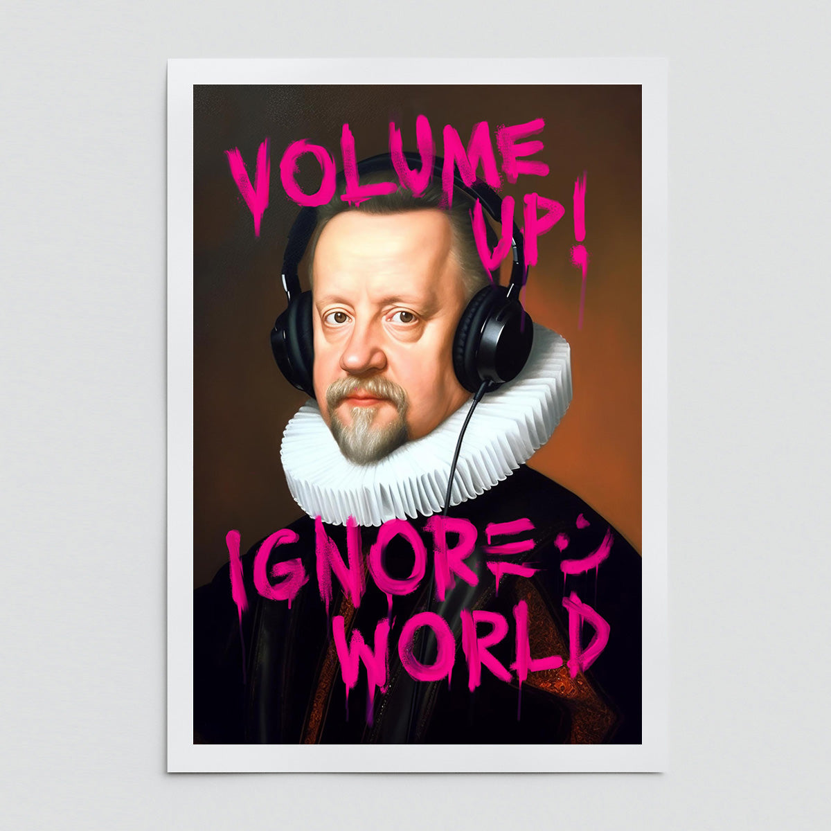 "Volume Up" fine art print