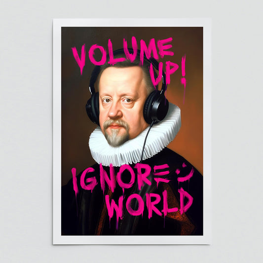 "Volume Up" fine art print