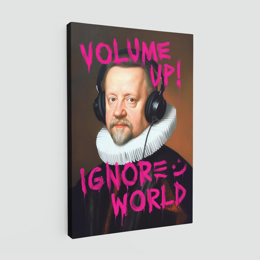 "Volume Up" canvas print