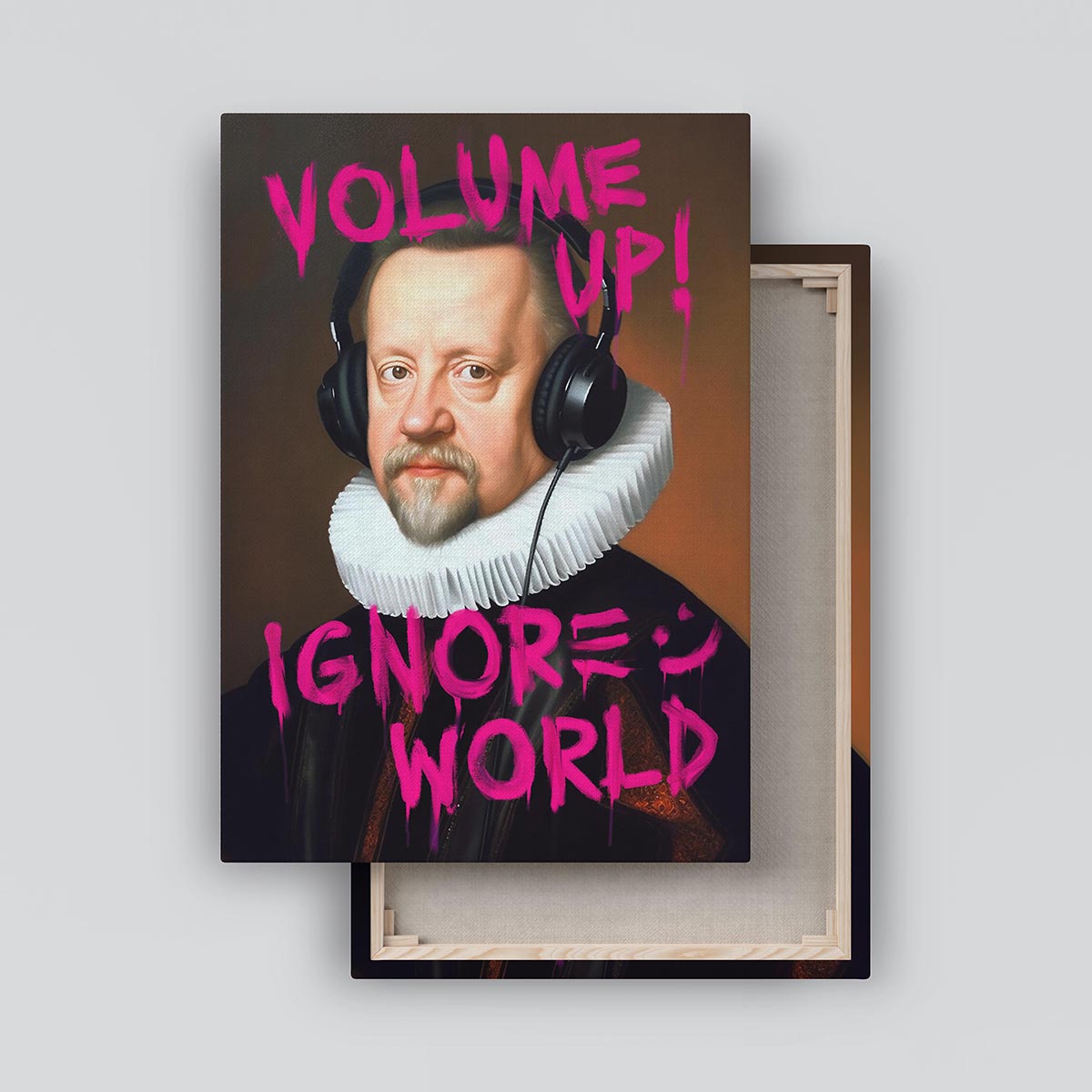 "Volume Up" canvas print