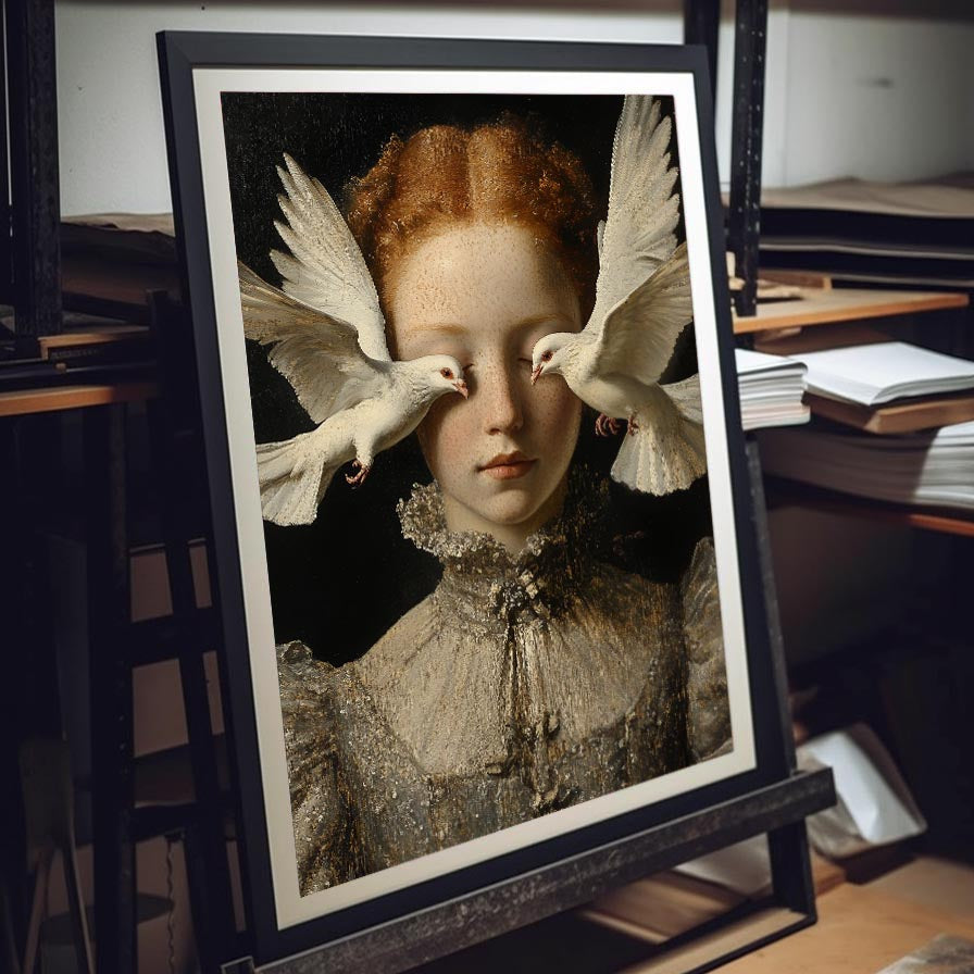 "Wings and Soul" LE 1/5 canvas art print